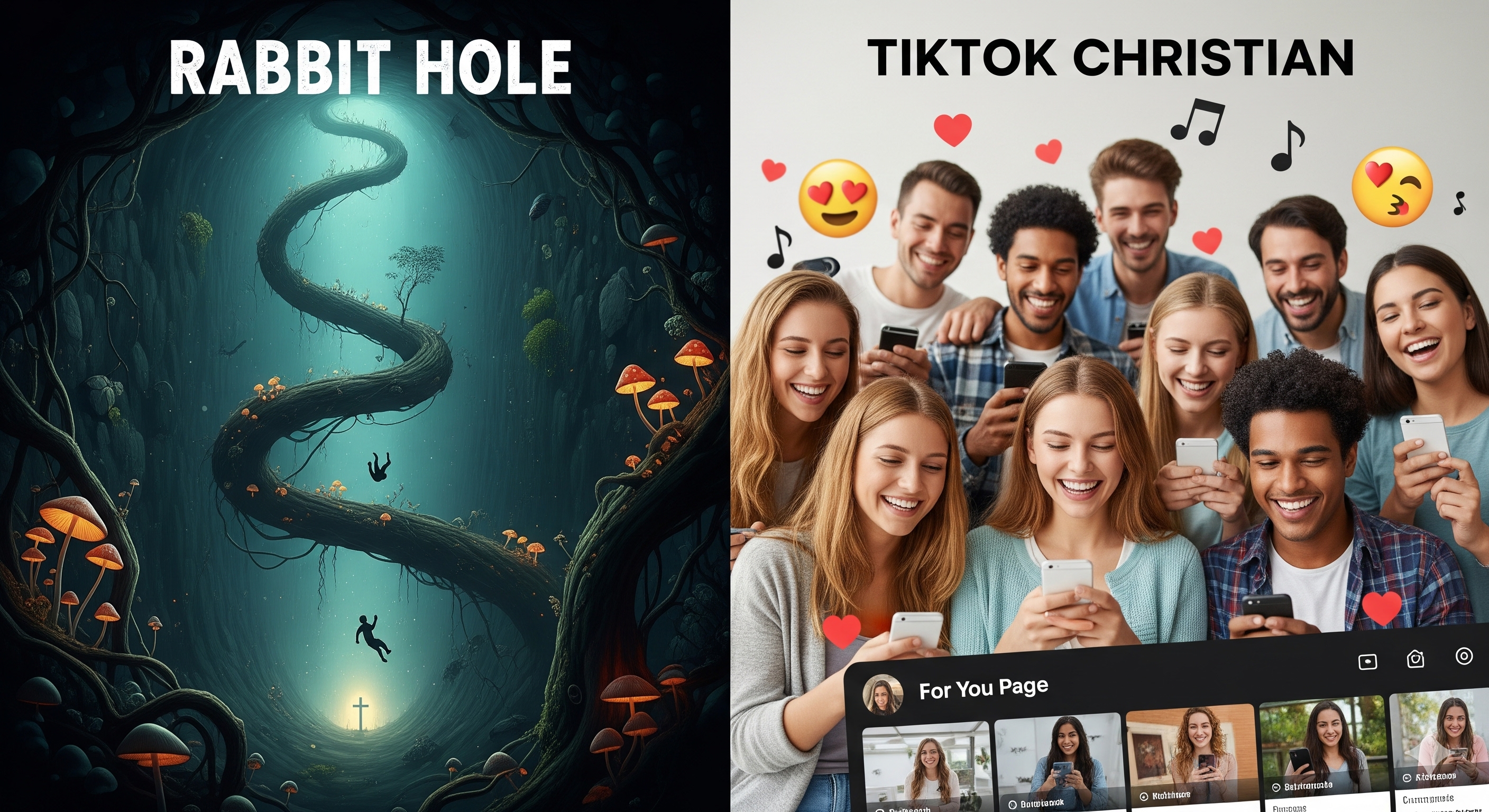 Rabbit Hole vs TikTok Christian — two paths away from discipleship
